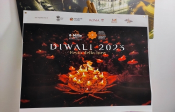 Diwali Celebration at Teatro Massimo in Rome (November 5, 2023)